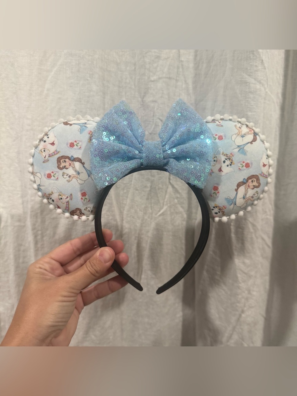 Handmade Disney Beauty and the Beast Mickey Eay